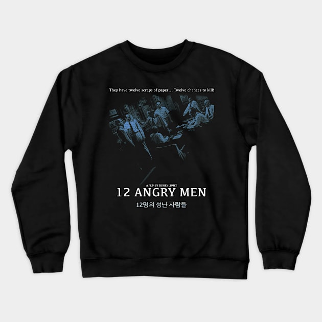 12 Angry Men Crewneck Sweatshirt by Chairrera